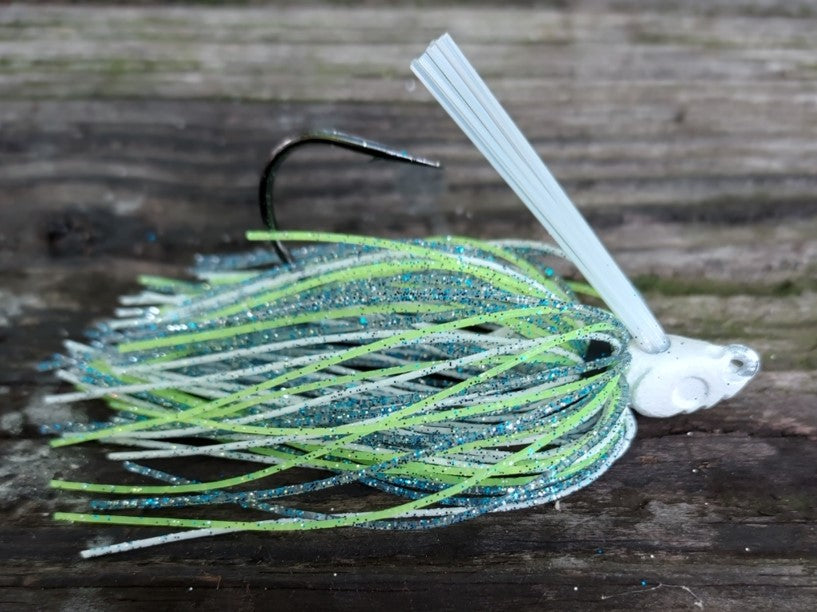 Swimming Jigs - #05 - White Shad (Big Hooker)