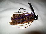 Football Jigs (Mussel Crawler) - #55 - Peanut Butter & Jelly