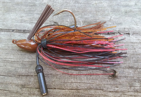 Flipping Jigs - #39 - Red Crawfish